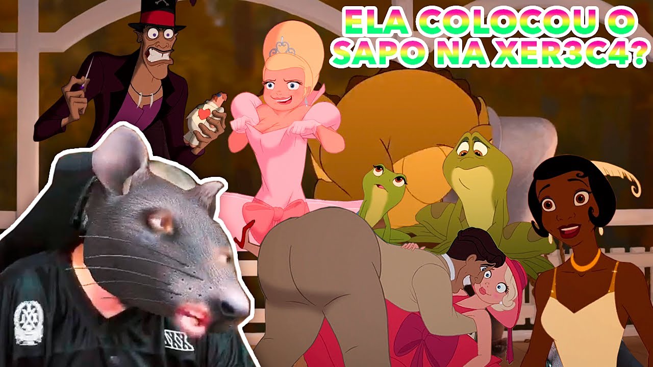 A UNICA PRINCESA NEGRA DA DISNEY MAL APARECE NO PROPRIO FILME KKKKKKKKK - LUANGAMEPLAY TWITCH CLIPES