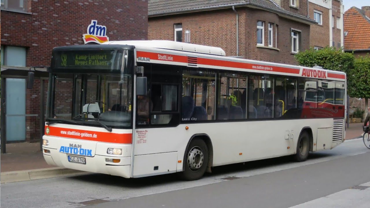 [Video] Bus MAN EL 283 | KLE-D 740 | Reisebüro Dix Omnibusbetrieb GmbH, Geldern (Kreis Kleve)