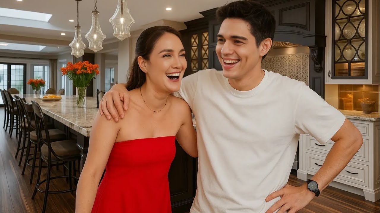 Bulan madu ! Luna Langsung Keramas Pagi2,Maxime Sebut Luna maya Istri Romantis