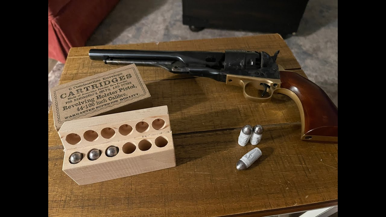 Армия 1860 года: Практичный ударный пистолет Colt