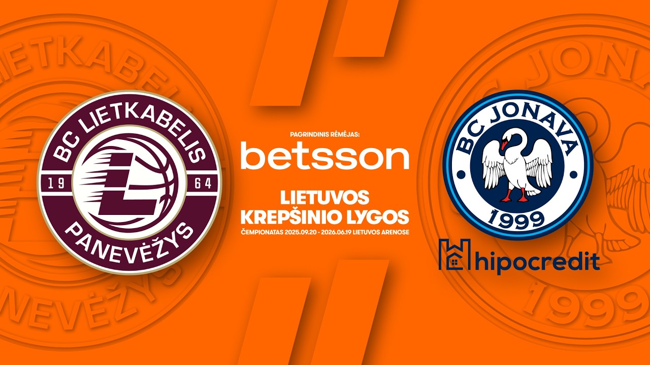 LKL, kurią remia Betsson, rungtynių apžvalga: „Lietkabelis“ - „Jonava Hipocredit“ [2026-03-15]