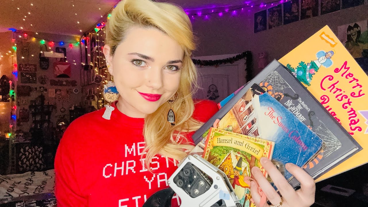 Очень весёлая библиотекарша: ASMR-ролевая игра 🎄