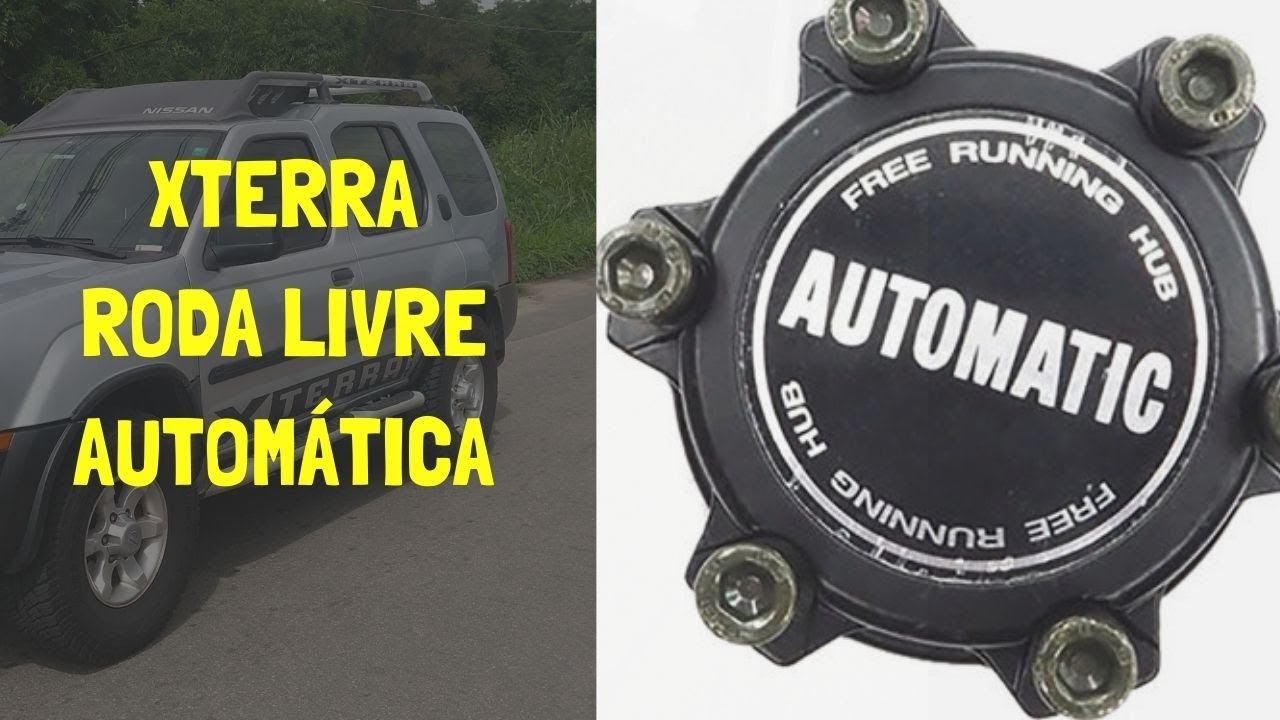 Xterra Ep23.  Como funciona a roda livre automática e tração 4x4