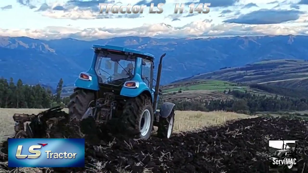 LS Tractor H145 in full action @lstractorbrasil  @LSTractorUSA. @LSTractorEurope@LSTractor1