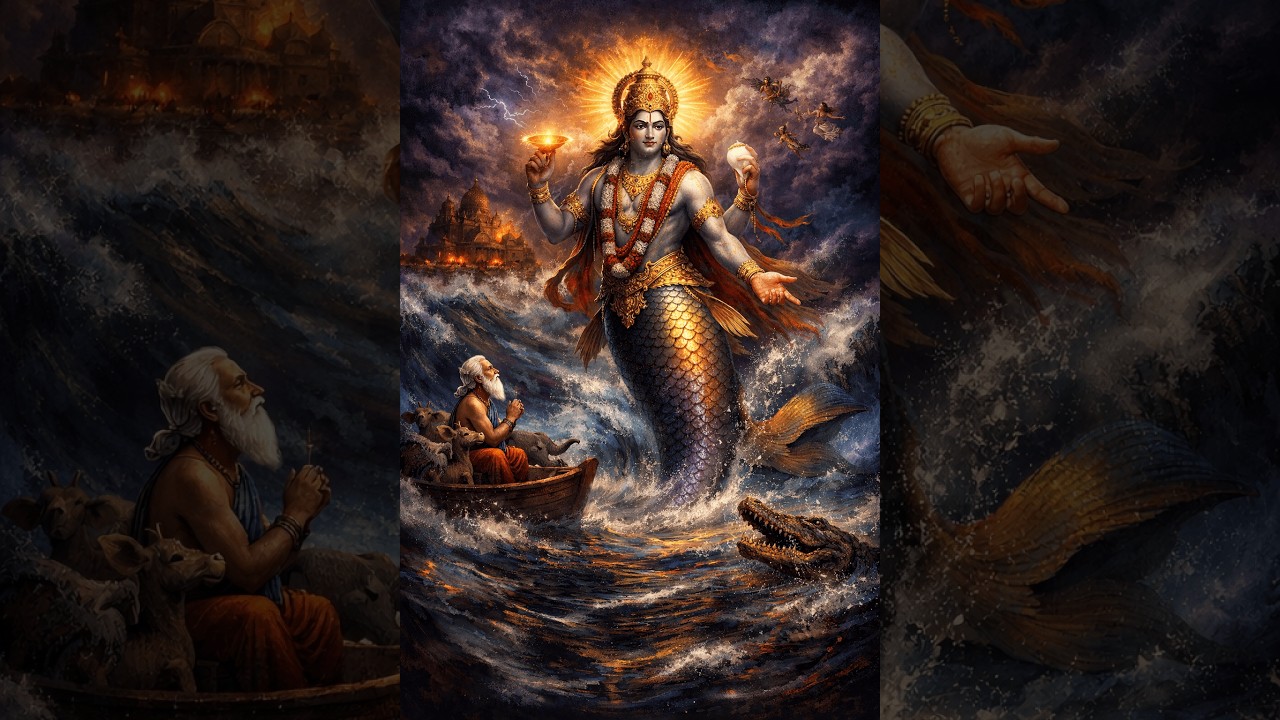 മത്സ്യാവതാരം: മഹാപ്രളയത്തിന്റെ രഹസ്യം | Matsya Avatar & The Great Cosmic Flood