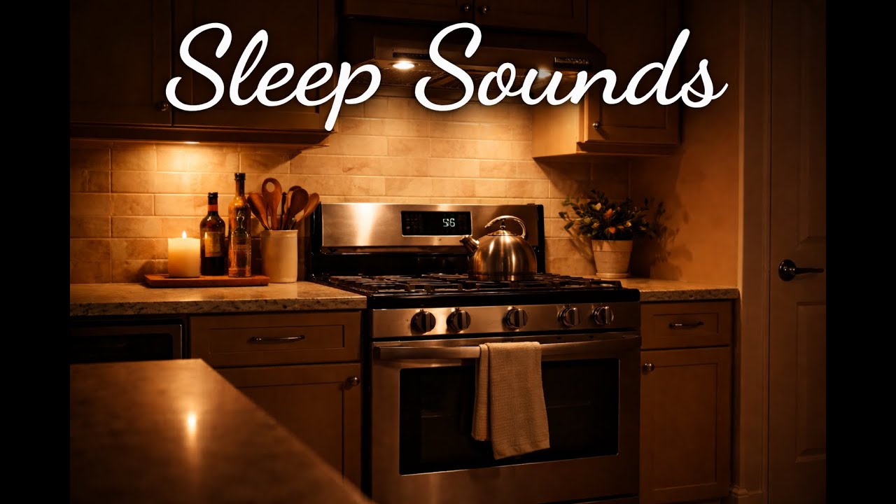 Kitchen Exhaust Fan White Noise for Sleep & Focus | 8 Hours | No Music