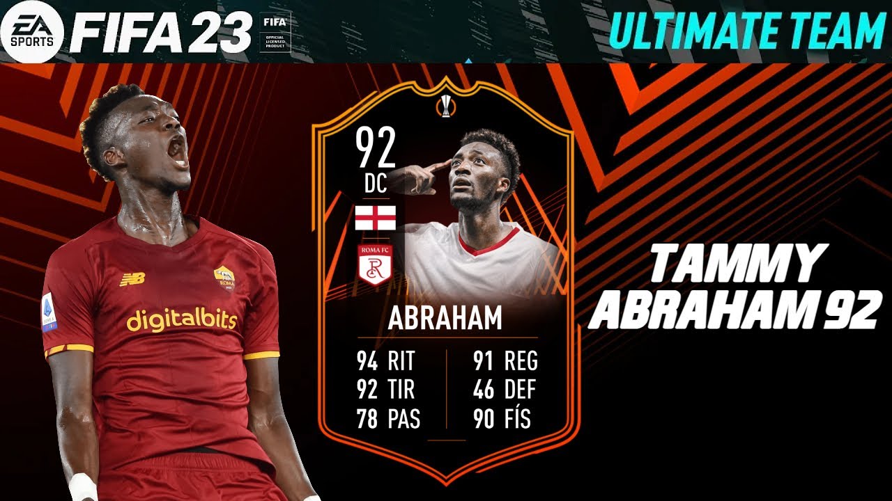 EL TRONCO MAS BUENO! 😳😳 TAMMY ABRAHAM 92 RTTF UEL REVIEW FIFA 23 VALE LA PENA?