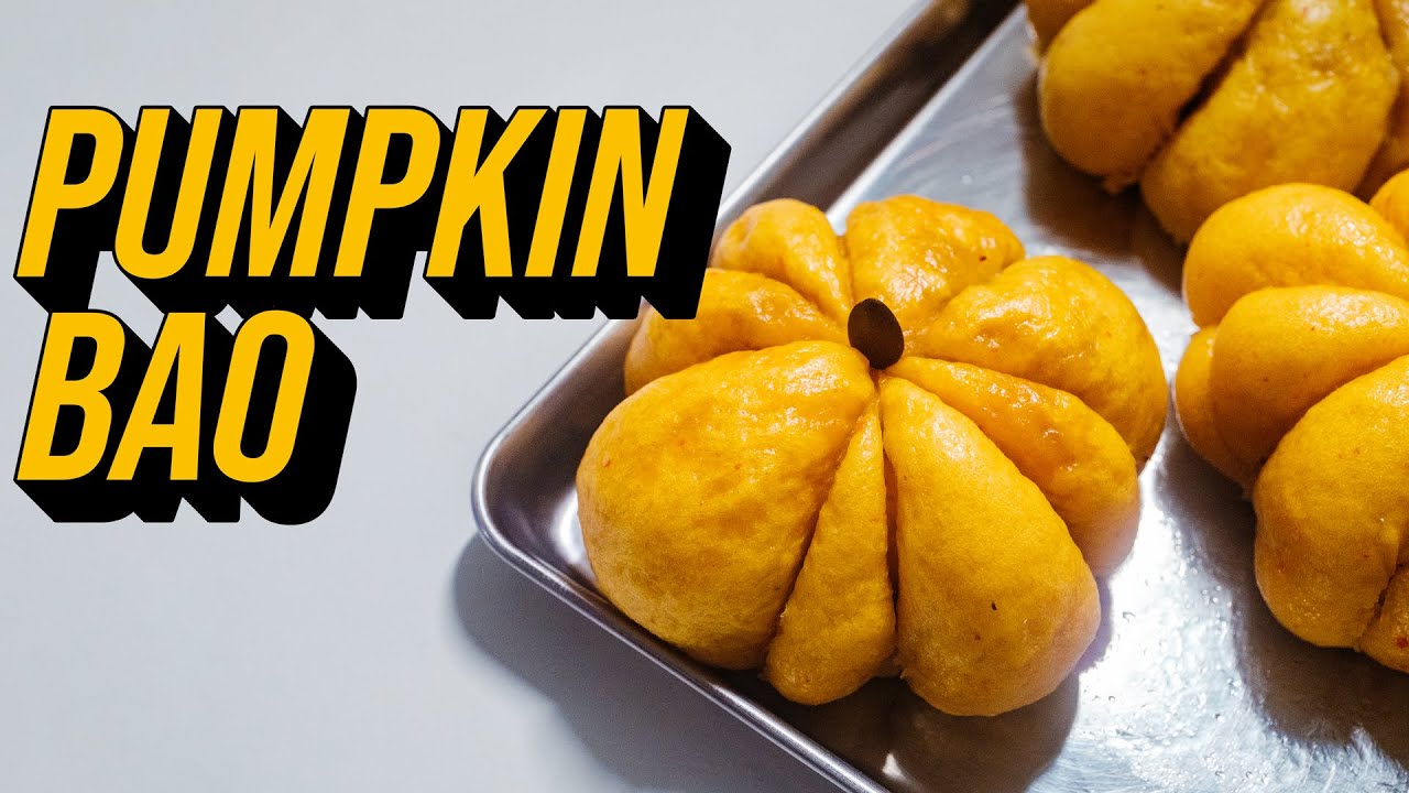 Des Pumpkin Bao monstrueusement bons ! Recette Halloween