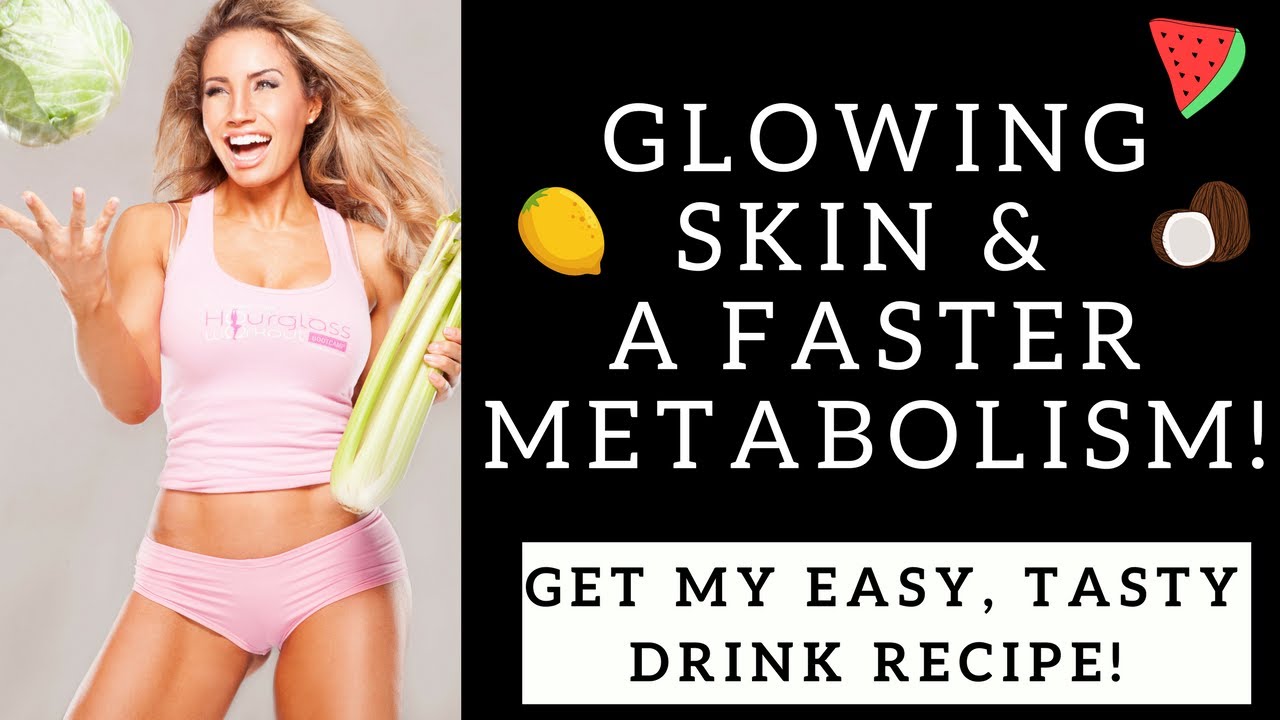 Get GLOWING SKIN & FASTER METABOLISM with INFUSED WATER Recipes!