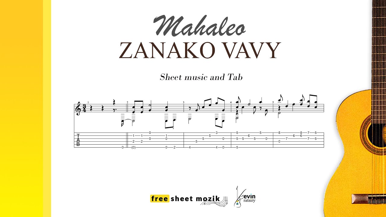 Mahaleo - Zanako vavy (TAB)
