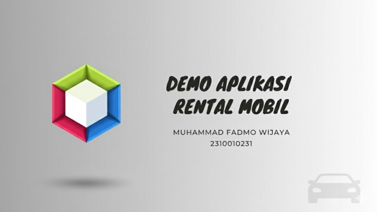 Demo Aplikasi Rental Mobil Menggunakan aplikasi Apache Neatbeans
