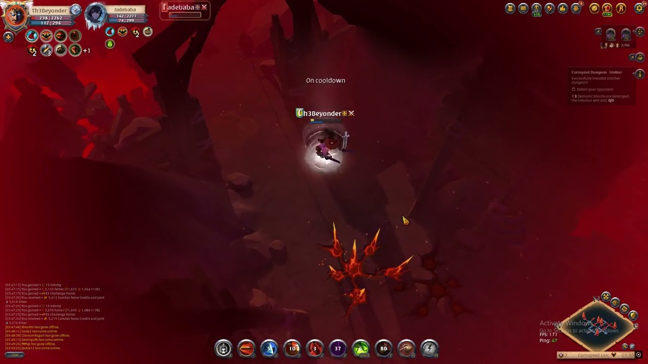 Albion online dual swords Stalker corrupted ep116