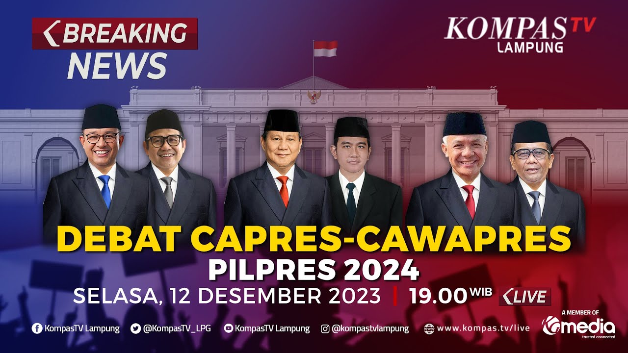 [LIVE] Debat Capres-Cawapres Pemilu 2024