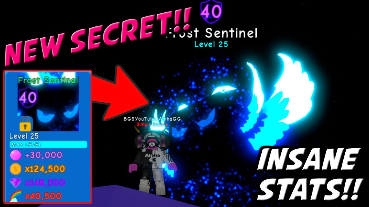 ❄️Frost Sentinel❄️*NEW* BEST SECRET PET!! | Bubble Gum Simulator (Roblox)