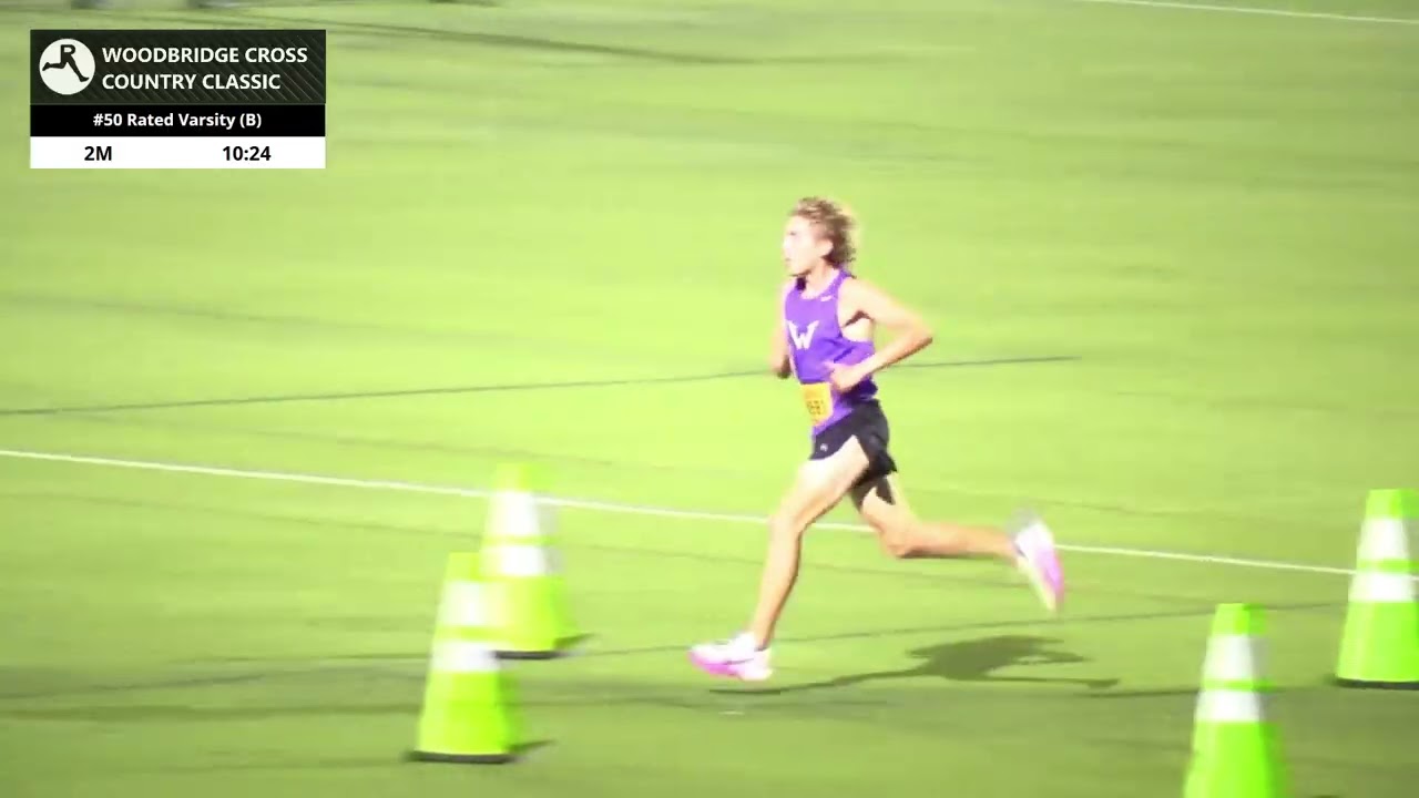 Рейтинговые университетские юноши, 3 мили - Woodbridge Cross Country Classic 2025