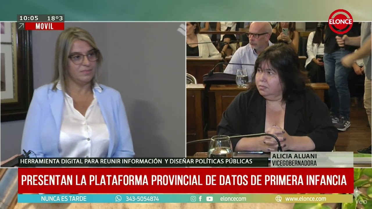 Presentan la plataforma provincial de datos de primera infancia - 19/03/26