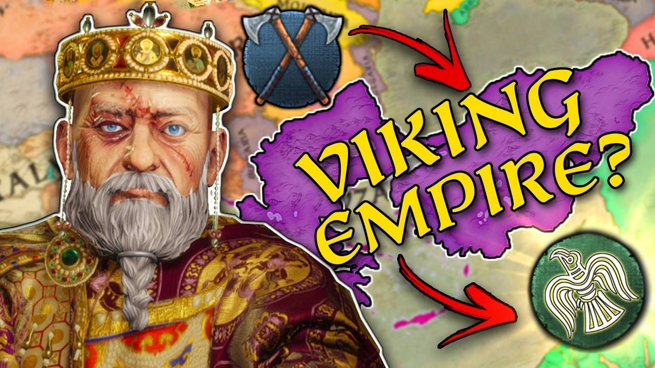 Breaking Crusader Kings 3 with the most OP VIKING LEGEND!