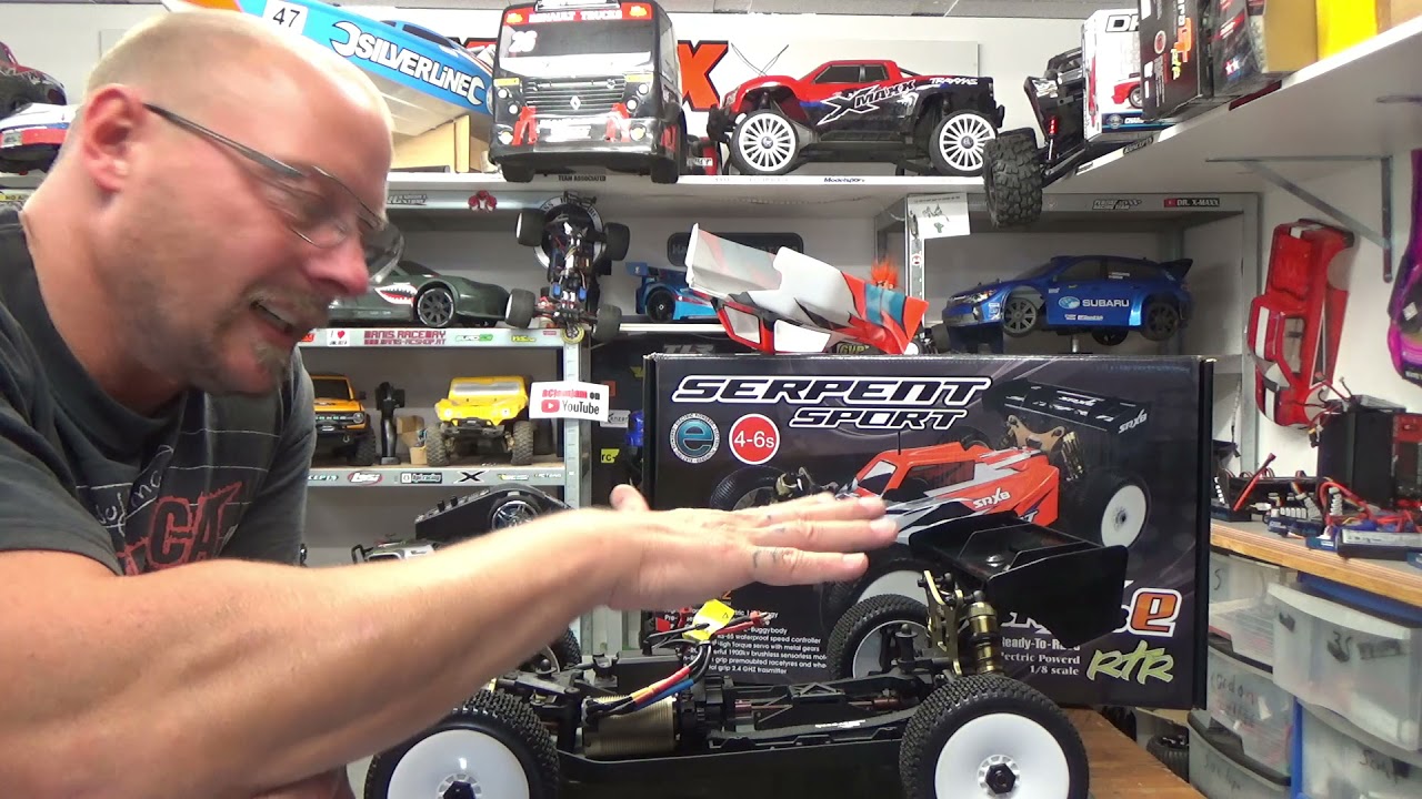DER SERPENT SRX8 RTR 4 6s GERMAN DEUTSCH