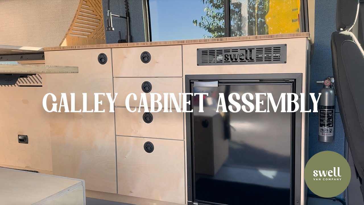 How to Assemble Your Van’s Galley Cabinet | Swell Van Co