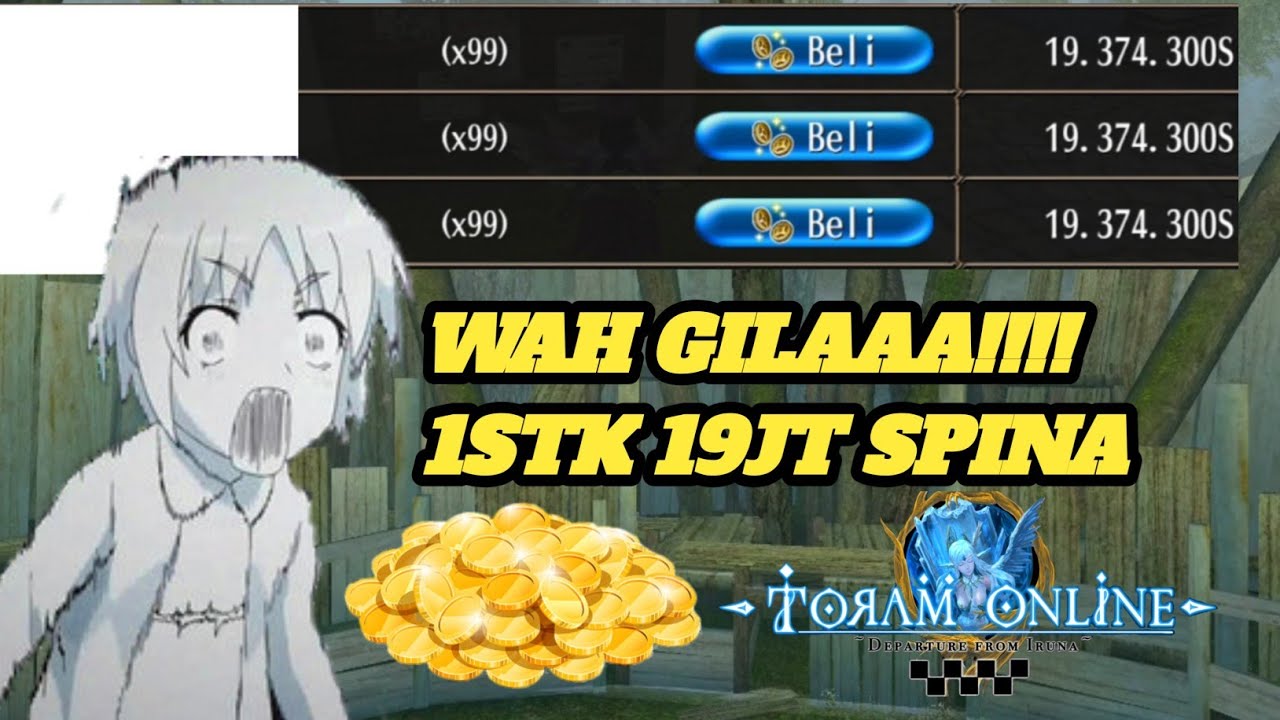 TORAM ONLINE FARMING ITEM MAHAL EVENT VALENTINE 1STK 19JT SPINA AUTO KAYA