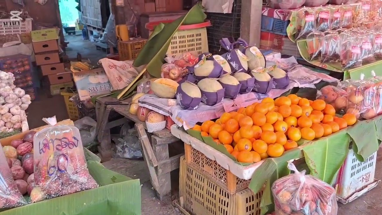 ตลาดมูเซอ2 ที่จังหวัดตาก