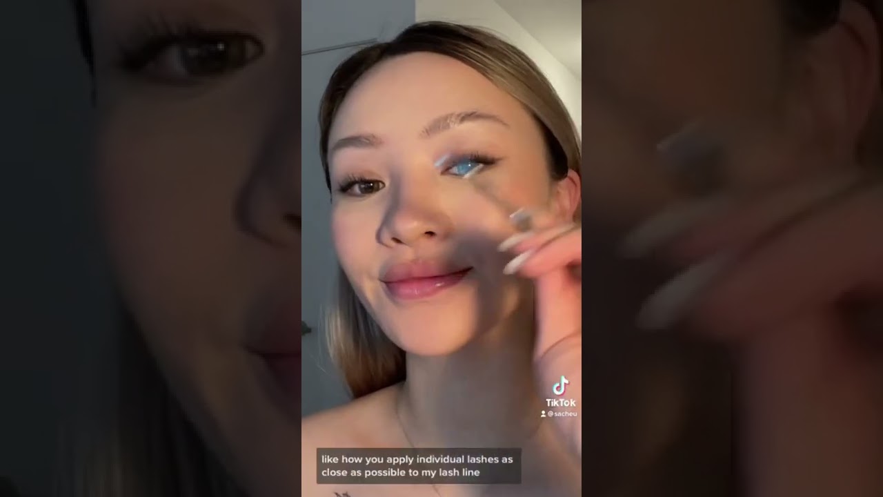 DIY Manga Lashes Tutorial 🤓💗✨