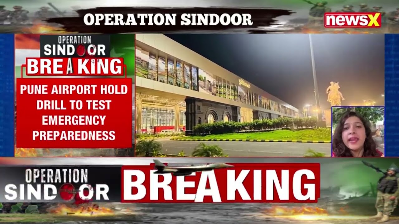 Pune Airport Conducts Emergency Drill | Emergency Preparedness Protocols Tested |NewsX