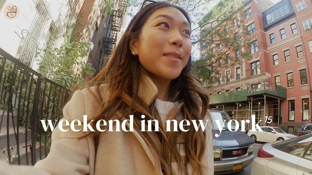 Fall Weekend in NYC Vlog, Wedding Upstate, On Set with Family & BTS