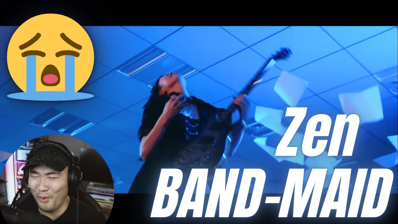 Asian drummer gets EMOtional to ZEN - Band-maid (Japan)