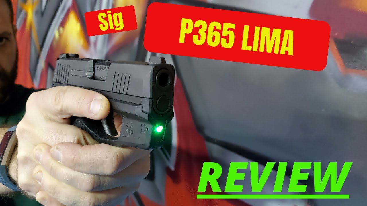 Обзор лазерного прицела Sig Sauer P365 Lima (обзор кобуры)