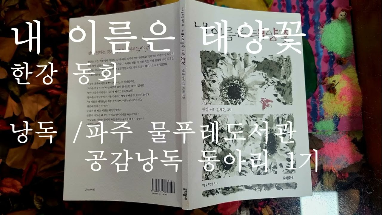 내 이름은 태양꽃/한강 동화