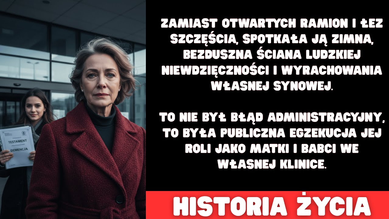 Synowa wyrzuciła ją z własnej kliniki