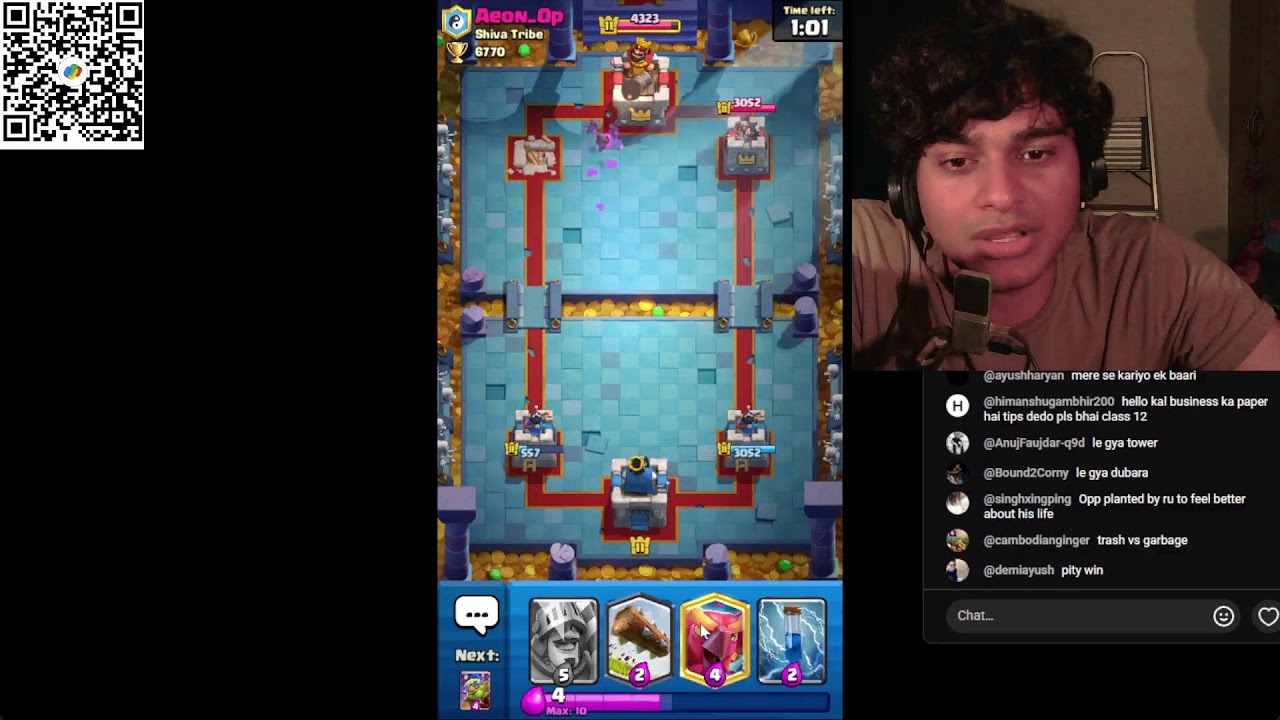 this stream will give good luck | ROAD TO 5K | clash royale? | im back