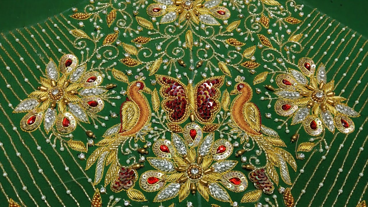 🔥Maggam work blouse designs 2025❤️| latest Maggam work| Nafisa Maggam work 🙏