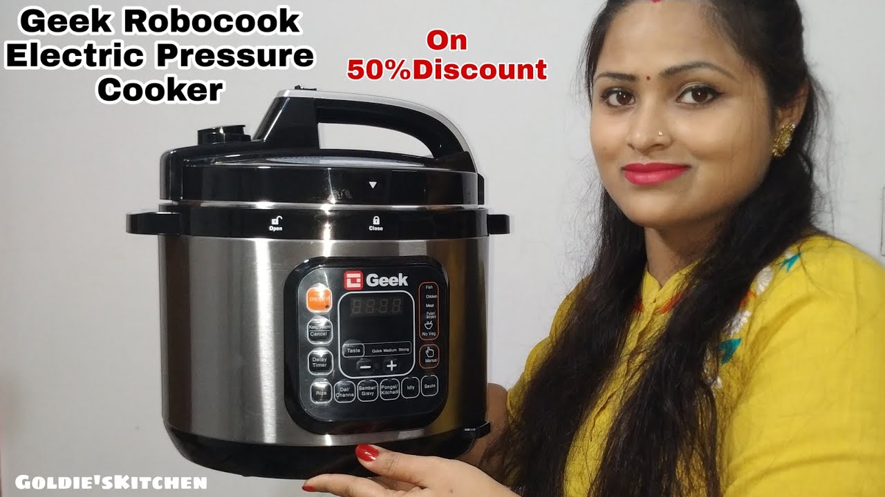 Unboxing All in one Geek Robocook Electric Pressure Cooker #How_to_use_Electric_pressure_cooker