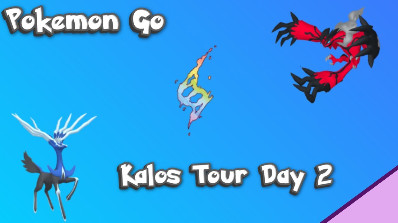Pokémon go tour kalos day 2!!!