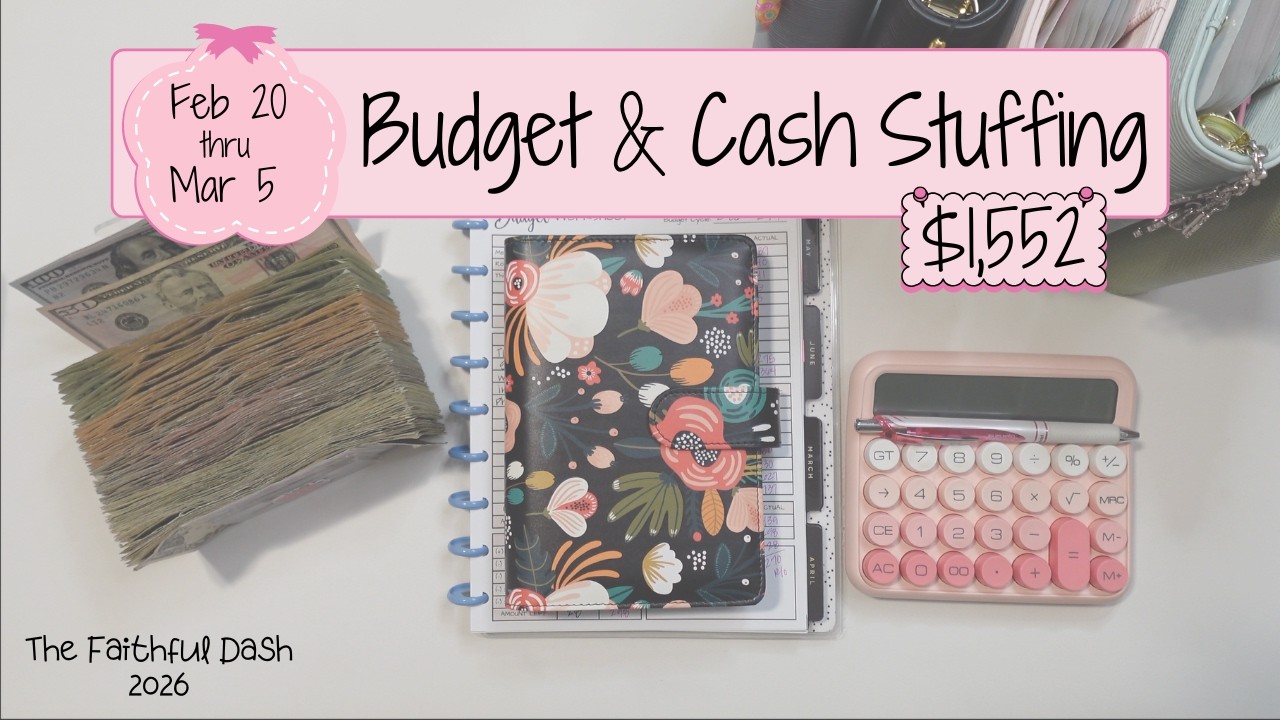 Budget With Me & Cash Stuffing | February Check #2