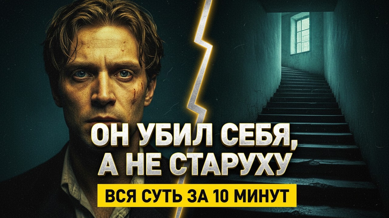 Ф. М.  Достоевский «Преступление и наказание» Краткое содержание книги, вся суть  #книги #аудиокниги
