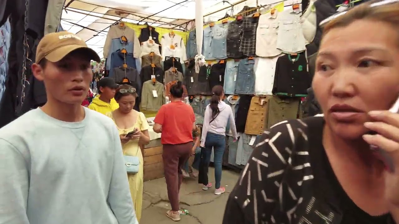 WALKING TOUR OF NARANTUUL MARKET (4K)