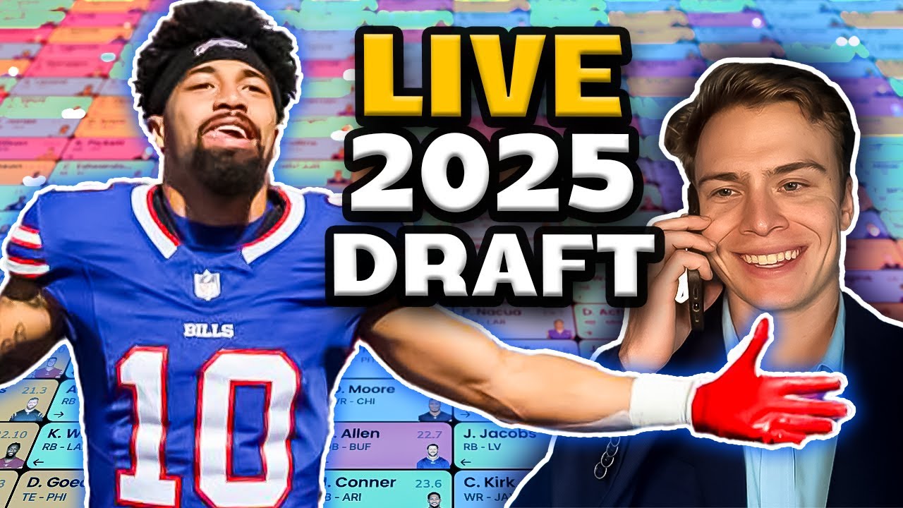 An Expert 2025 Fantasy Football Draft
