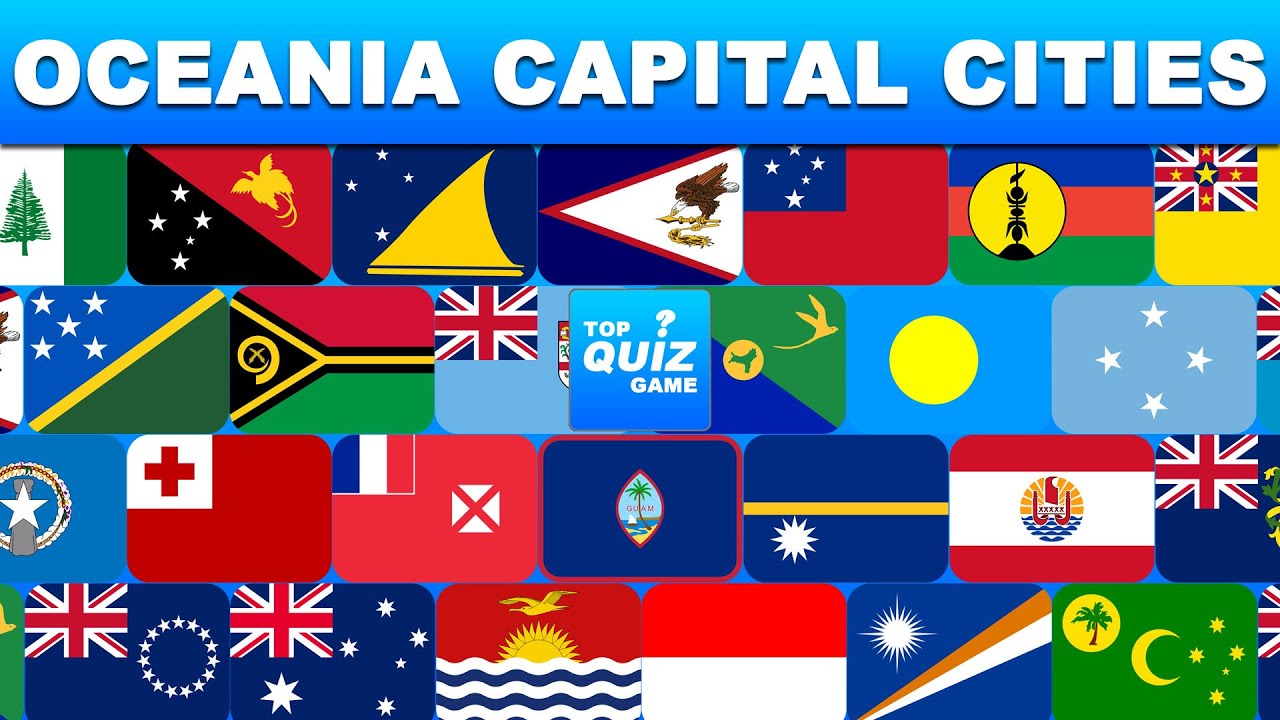 Guess All Capital Cities In Oceania - Quiz Guess The Capital City