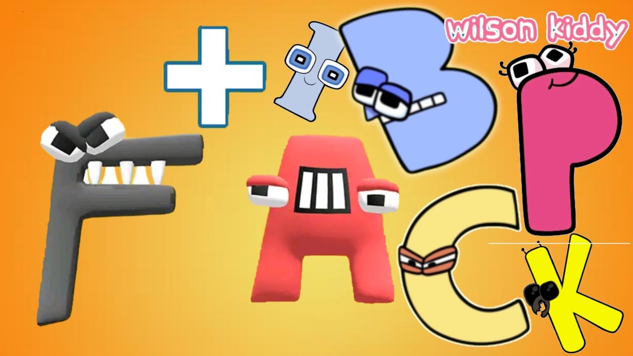 Alphabet Lore Huruf Bisa Bertarung 🤣🤣 | Wilson Kiddy