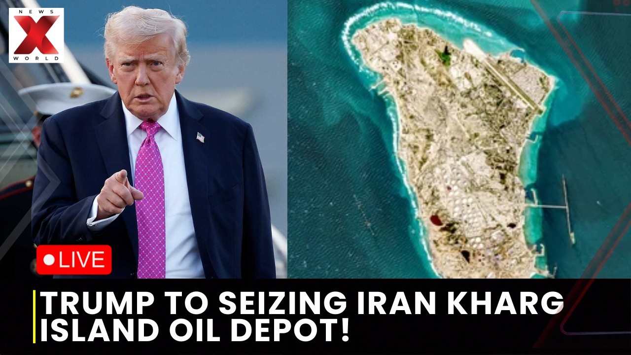 Trump Weighs Seizing Iran&rsquo;s Kharg Island Oil Depot Amid Hormuz Crisis | NewsX World