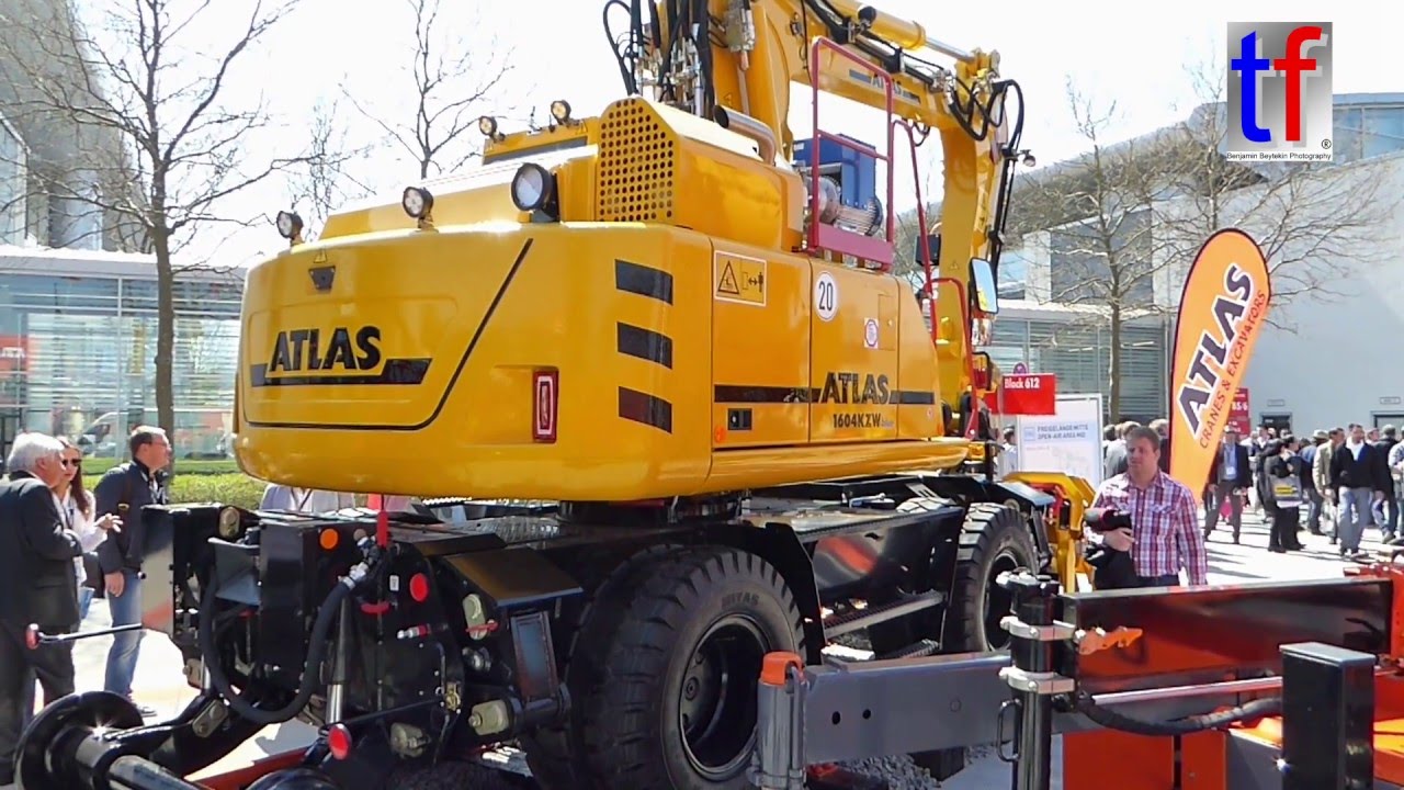 bauma 2016: ATLAS Excavators Made in Germany, 11.04.2016.