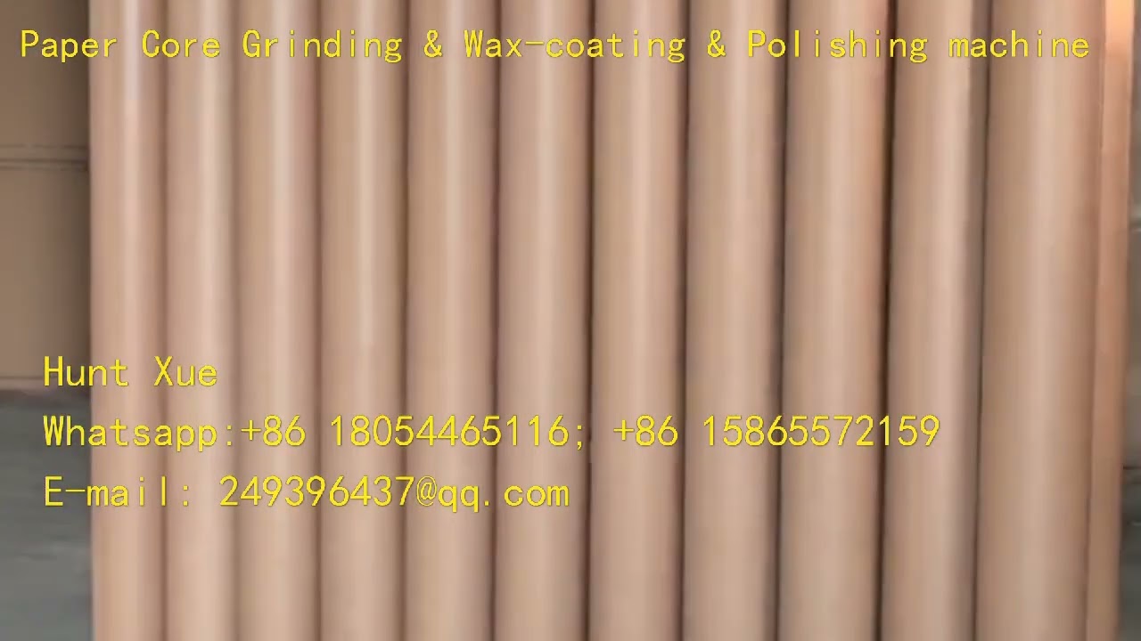 Paper Core Polishing Machine