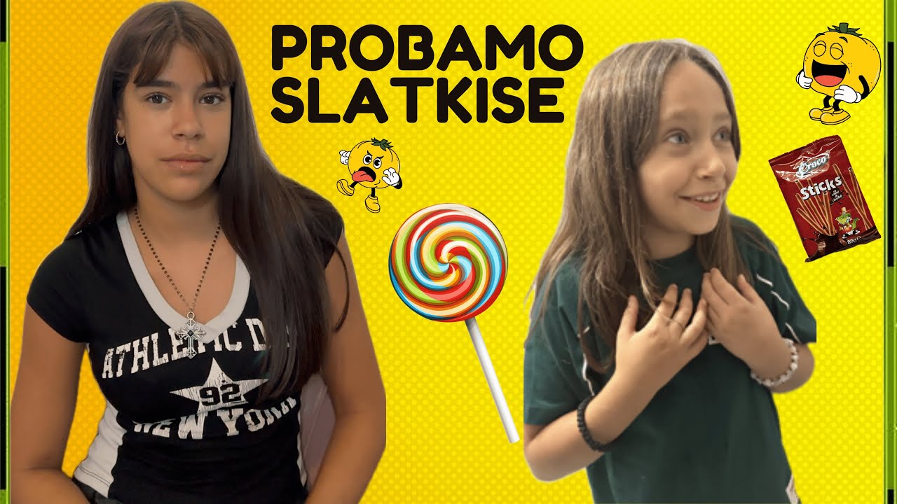 Ivona i Martina probaju nove slatkise