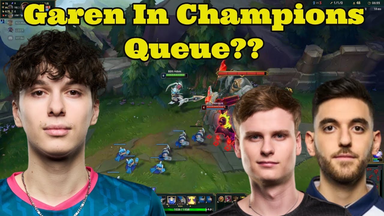 Adam Runs Over His Former FNC Teammates With Garen!!
