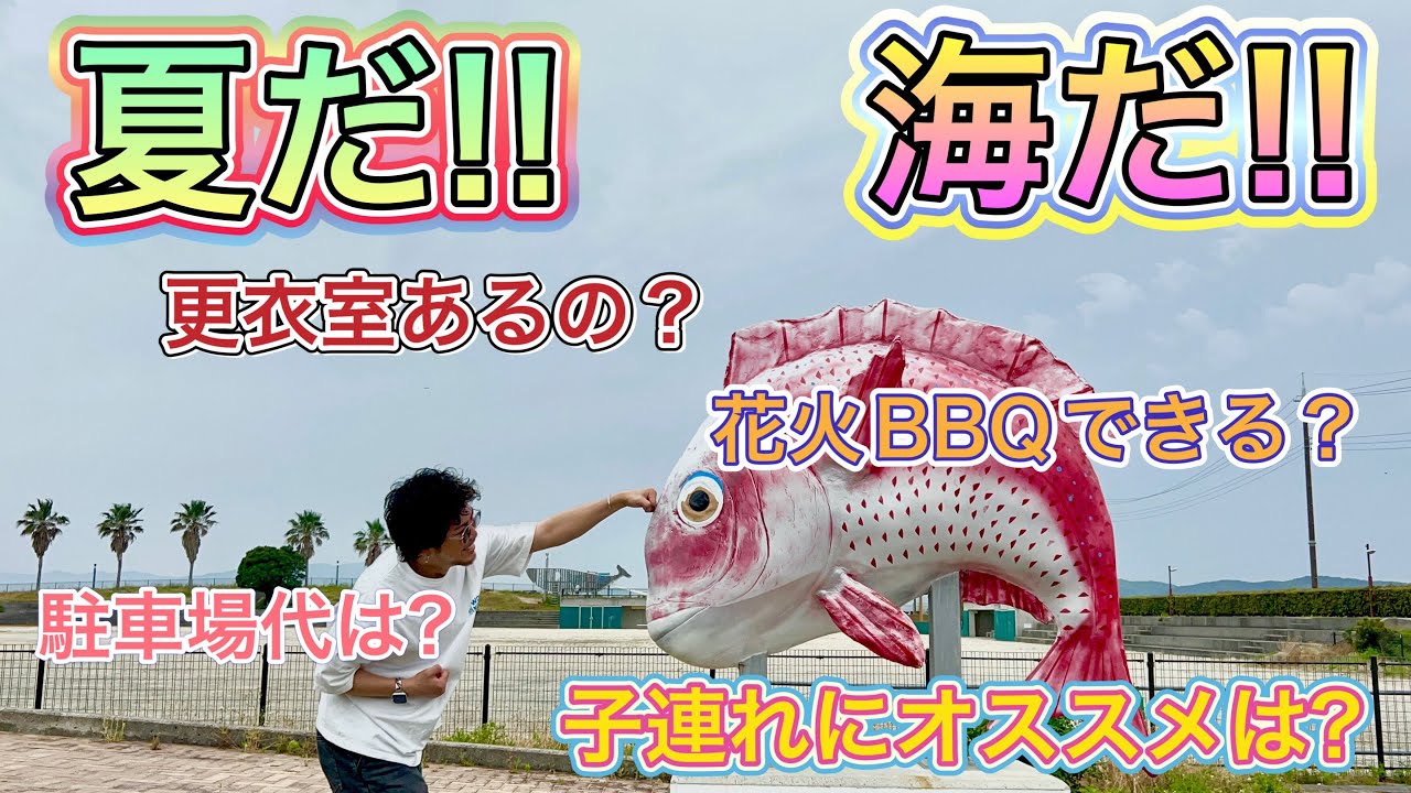【和歌山旅】和歌山市の『海水浴場』全部行ってみたー❗️これ1本で全ての疑問が解決❗️