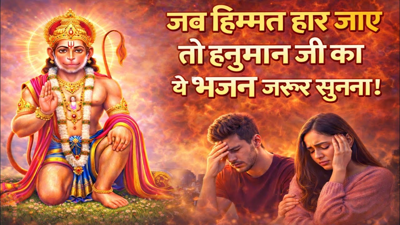 जब रास्ता समझ न आए एक बार ये सुनलो बस | Hanuman Bhajan | 2026. #hanumanbhajan #bhajan 