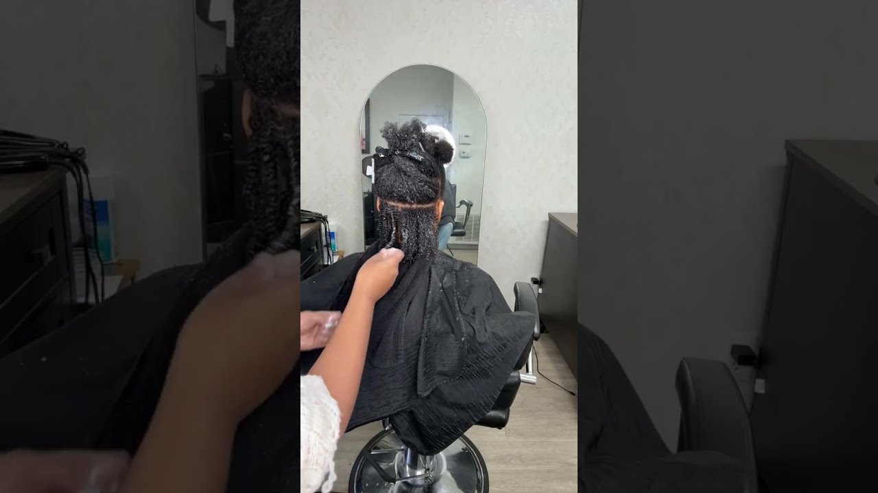 Two Strand Twist my client’s hair with me!